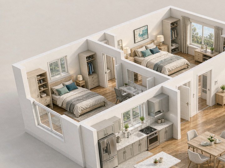 Small Apartment · 1 bedroom