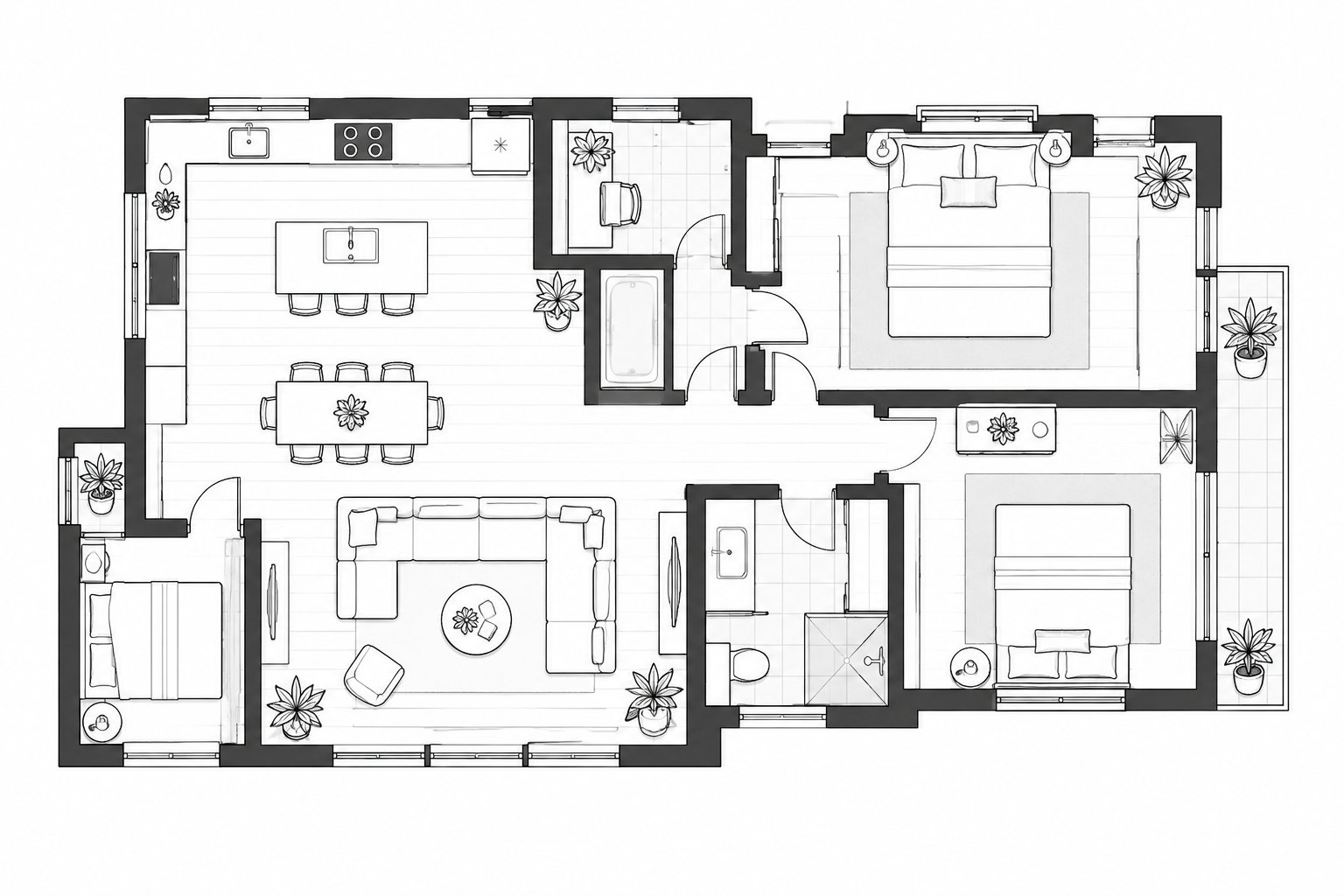 Original 2D floor plan
